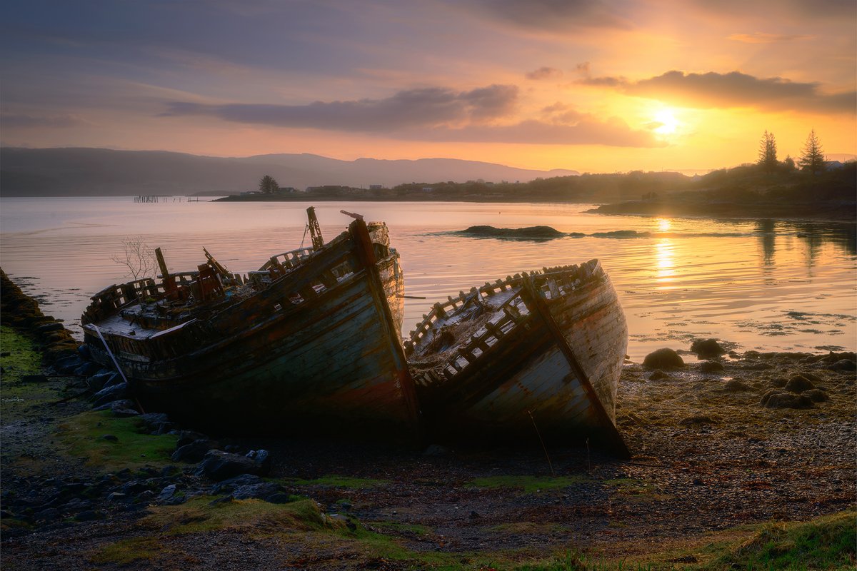 The boats of Salen, Isle of Mull #Scotland #Salen #IsleofMull damianshields.com