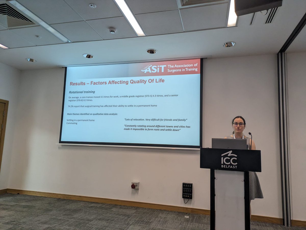 Powerful updates from @ASiTofficial on the non-financial cost of training #ASGBI2024