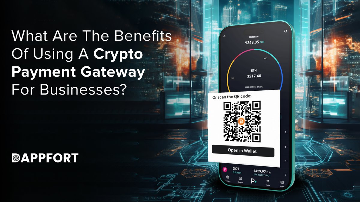 Unlock the Power of Crypto: Benefits of Using a Crypto Payment Gateway for Your Business � bit.ly/3Z5UleM

#Cryptocurency #Crypto #UECL $DYM #MWFCONF24 #Binance #Kucoin #Bitcoin📷 #BTC📷 #CryptoRevolution #Exchange #Africa #business #news #nft #altcoins #Dappfort