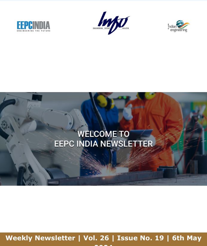 EEPC Members Click - eepcindia.org/auth/login to read Weekly Newsletter of @eepcindia to access informations on trade and trade related publications on domestic and international markets