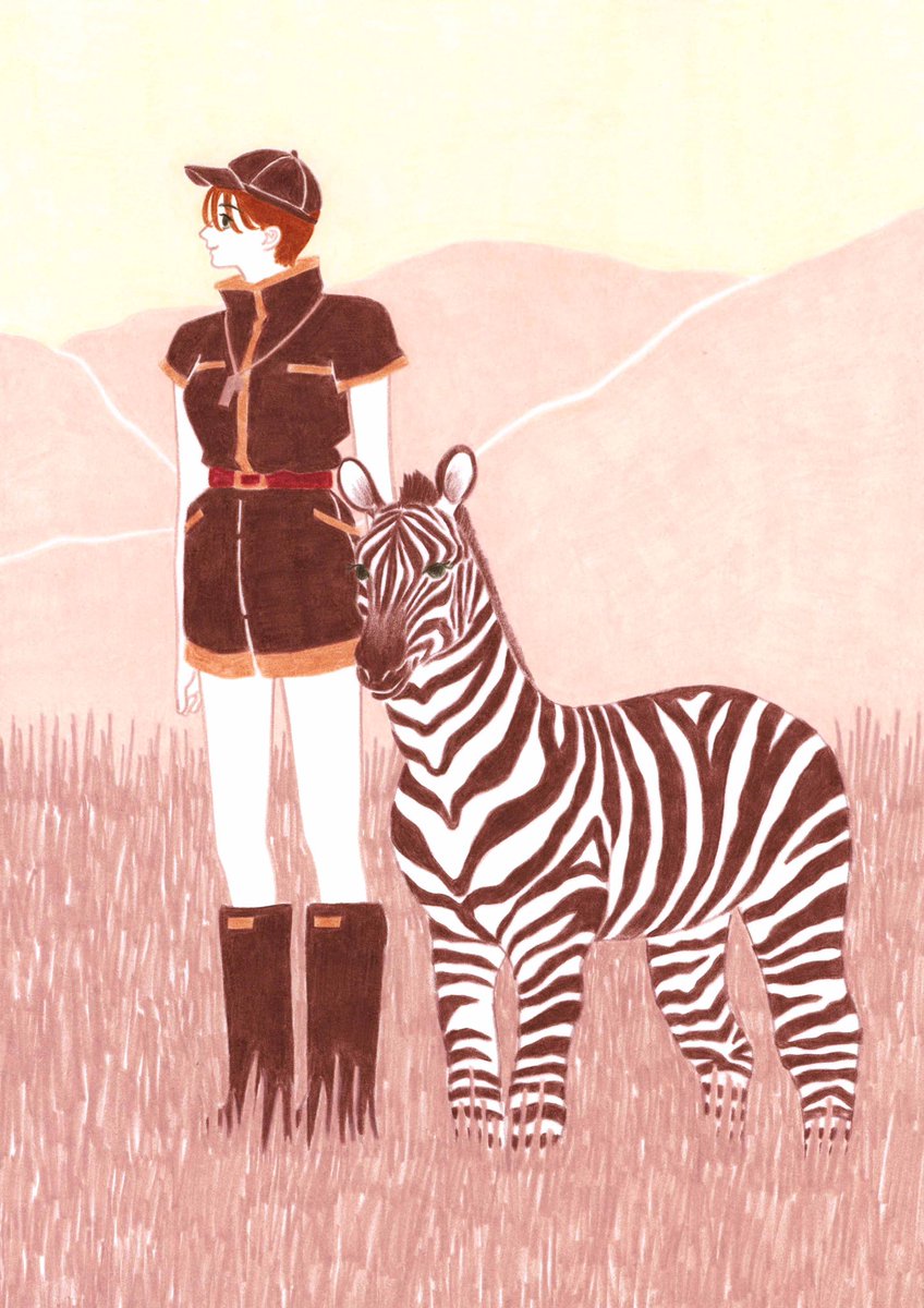 Art For Animals⑥
昨日のシマウマの赤バージョン。
こっちもすき✌️ 