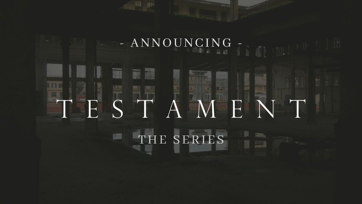 Testament Season 1 has finished filming! 🎉 Well done to the amazing cast, crew and everyone involved for all their hard work! 👏 I was lucky enough to film back in January 😄 Much love to the community for supporting the show too! ❣️ #actorslife #testament #series #angelstudios