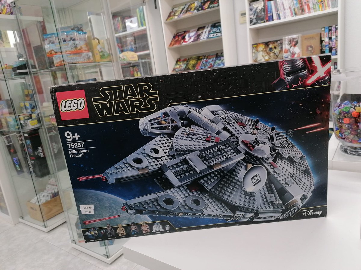 ¡Estamos de liquidación de merchandising!

Solo en tienda tenemos rebajado al 40% este enorme lego del Halcón Milenario de Star Wars. ¡Tremenda oferta ésta sin duda es!

#lego #starwars