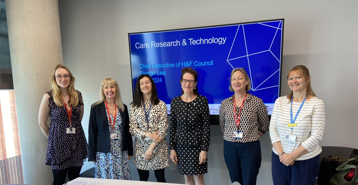 Danielle Wilson (@daniell19244313) on Twitter photo It was fantastic to host Sharon Lea, the CEO of <a href="/LBHF/">H&F Council</a> <a href="/UKDRI/">UK Dementia Research Institute</a> to showcase how the smart application of our technology could be used in borough residents and how we are looking to scale and embed within NHS and social case systems It was fantastic to host Sharon Lea, the CEO of <a href="/LBHF/">H&F Council</a> <a href="/UKDRI/">UK Dementia Research Institute</a> to showcase how the smart application of our technology could be used in borough residents and how we are looking to scale and embed within NHS and social case systems