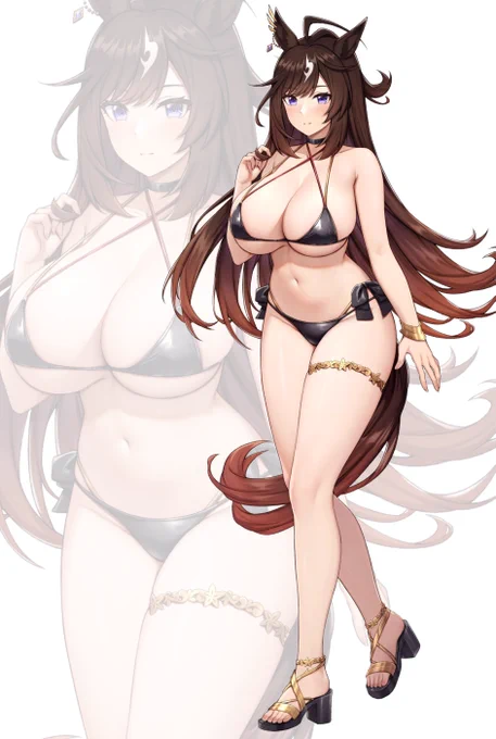 水着ドゥラメンテ#ウマ娘 
