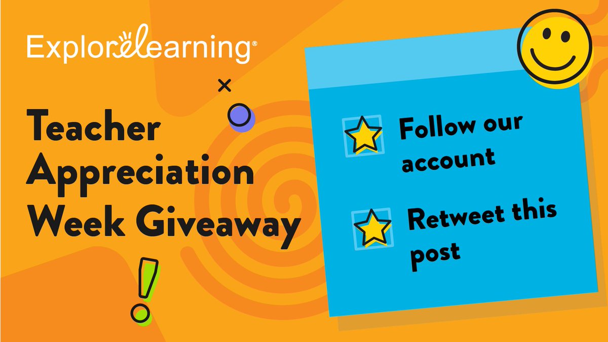 We're celebrating educators this #TeacherAppreciationWeek with an Amazon gift card giveaway! To enter: ✅Follow us ✅Retweet this post bit.ly/3UdvoMv No pur nec, open to residents of US (and DC), 18+. Ends 5/10. Rules/elig: [bit.ly/44cPL13]