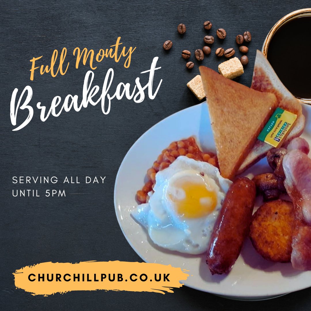 We serve Breakfast all day until 5pm, every day!
So if you have the fry up craving, we have you covered.
Served from Noon Monday - Friday, 10am Saturday &amp; Sunday
