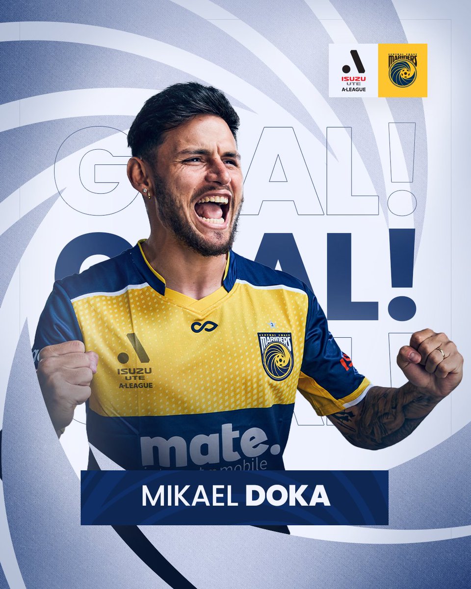 55' | ICE COLD MIKAEL DOKA! WE TAKE THE LEAD! 🔵 1-2 🌴 #CCMFC #SYDvCCM #TakeUsToTheTop