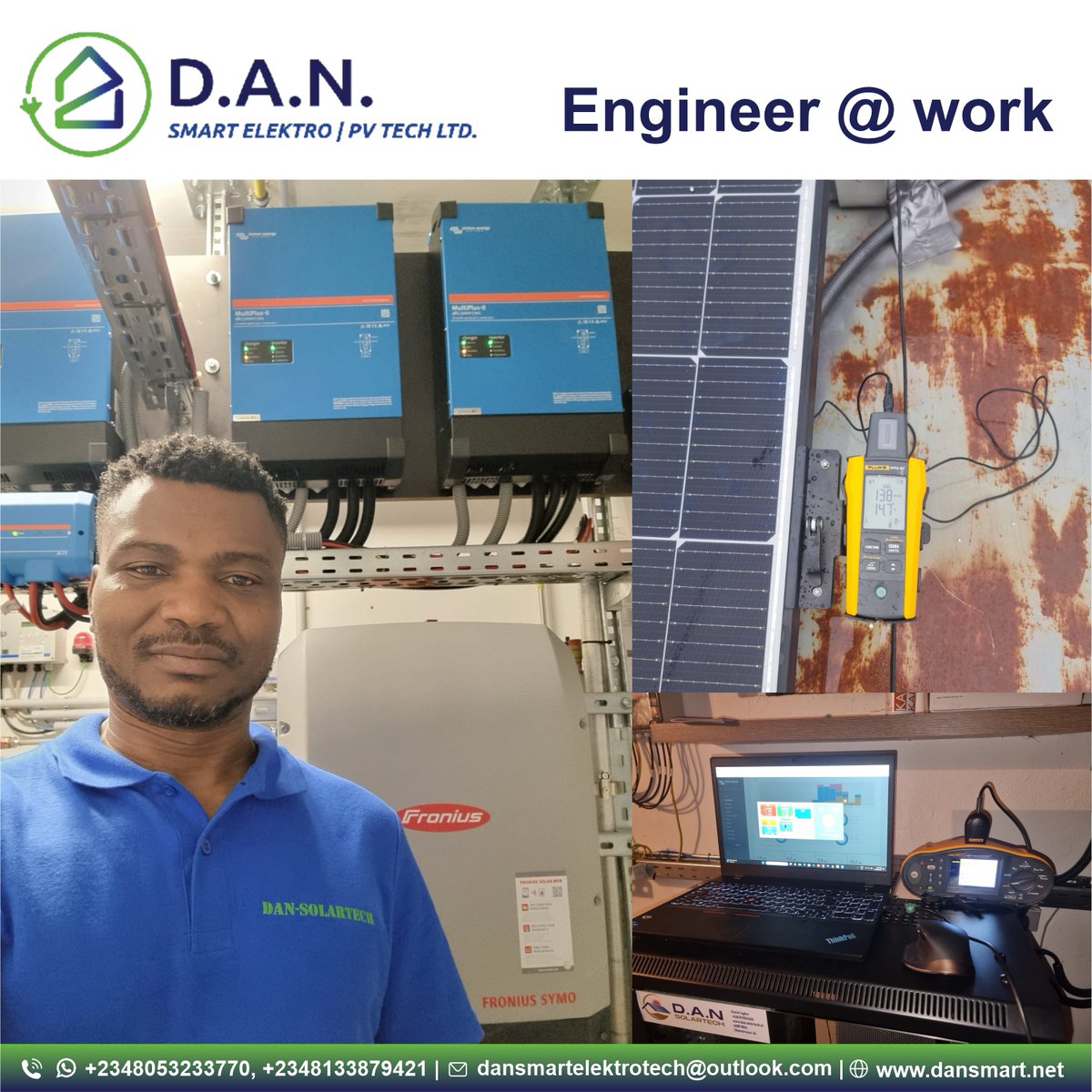 Our engineers at DANSmart ElektroTech are the driving force behind our projects, bringing expertise, innovation, and dedication to every task. 

#EngineeringExcellence #DANSmartTeam #InnovationInAction #CustomerFocused