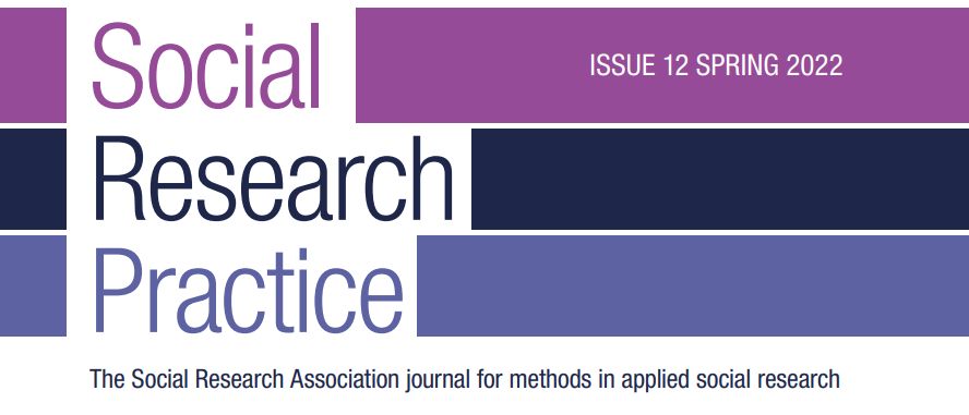 Issue 12, Spring 2022 of the SRA’s journal Social Research Practice, is out now and freely available on our website. bit.ly/4b5IDpz #SocialResearch #Journal #Research