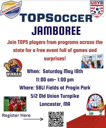 Join TOPS players from programs across the state for a free event full of games and surprises.