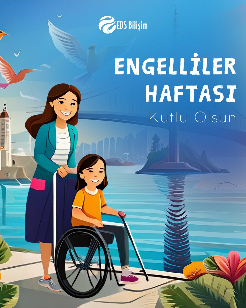 Onların Hayatını Kolaylaştırmak İçin Sorumlu Olalım Engel Olmayalım. #HayataEngelYok #EngellilerHaftası #Engelli