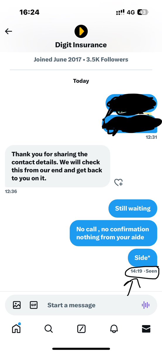 anu5150guleria's tweet image. #InsuranceNightmare #CustomerServiceFail #FrustratedPolicyholder

#NoReply and Just ignorance 
@heydigit ????????