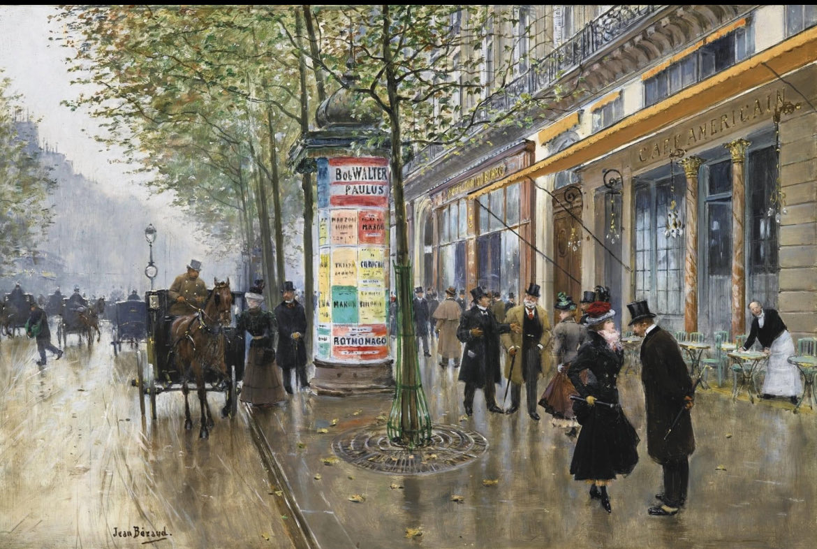 Jean Béraud (født 31. december 1849 i Sankt Petersborg, død 4. oktober 1935 i Paris) var en fransk maler.