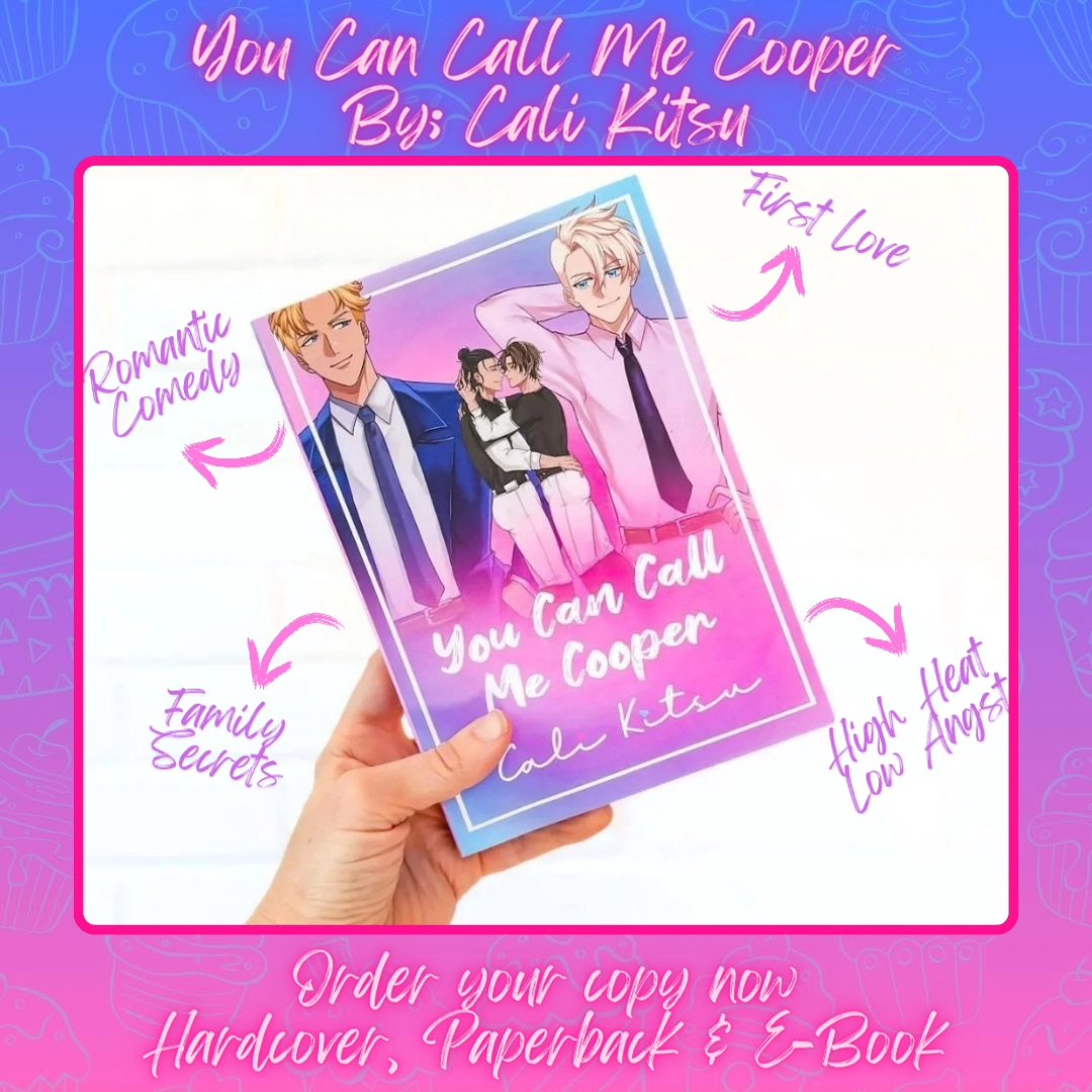 🏳️‍🌈It's release day for my Debut novel, You Can Call Me Cooper!🏳️‍🌈

You Can Call Me Cooper is a YA MM Romantic comedy, published by @DeepHeartsYA

amazon.com/gp/aw/d/199805…

#booksbooksbooks #mmromance #pride #yalit #newbook #romcom #bl