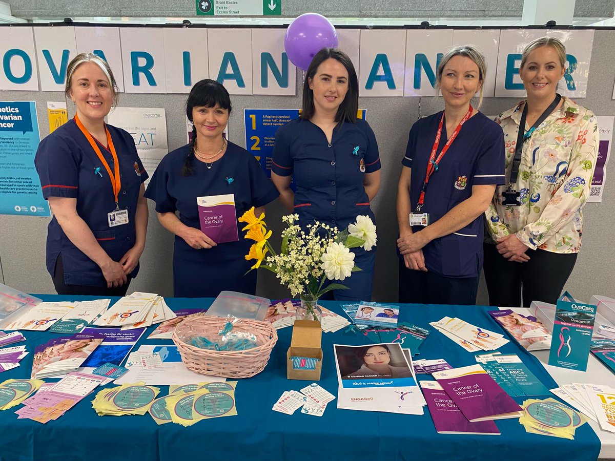 To mark #WorldOvarianCancerDay, #OurMaterTeam raised awareness of #OvarianCancer and provided information on how to spot signs and symptoms of the disease to ensure early detection. #WOCD2024