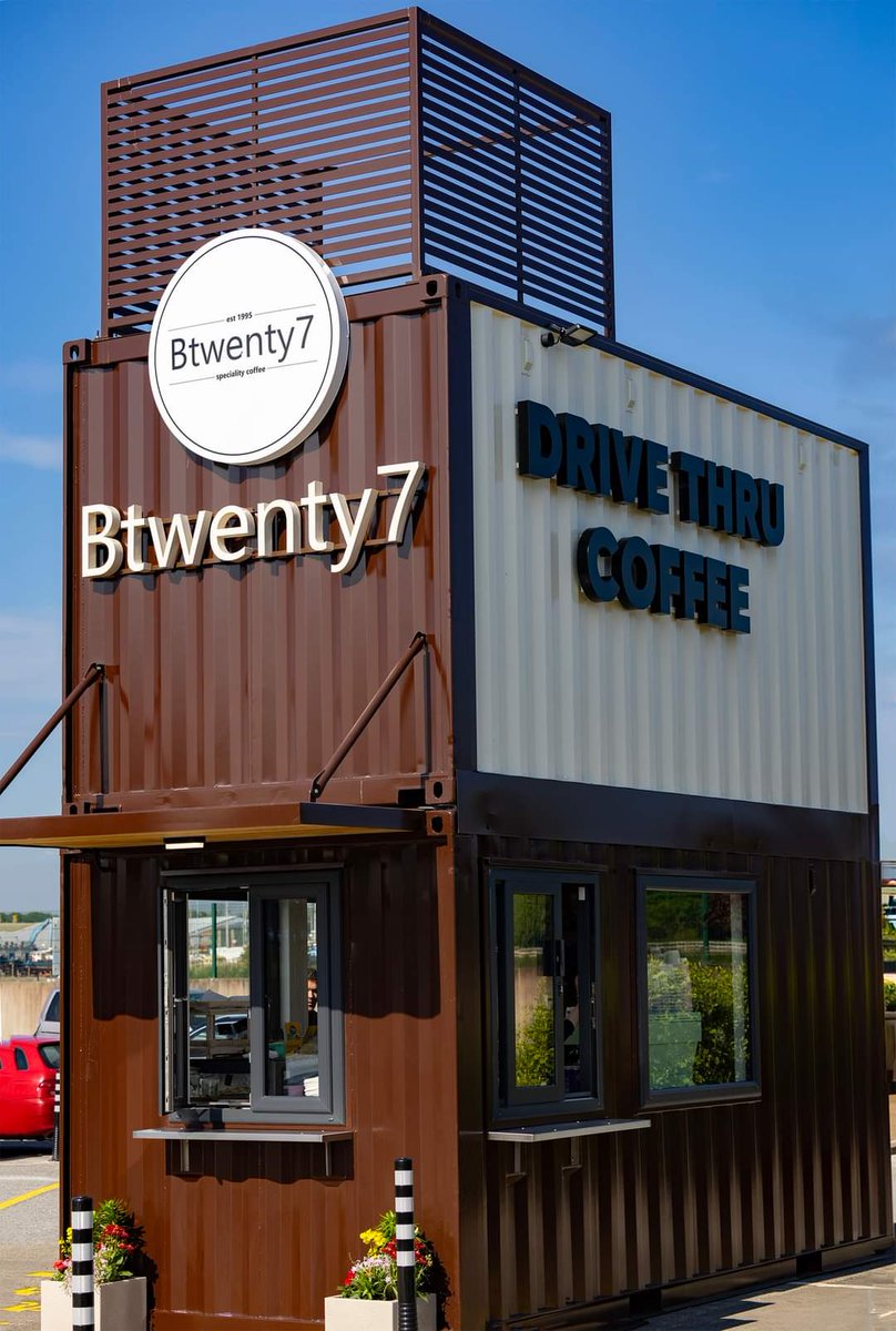 LOOK WHATS OPEN TODAY 👀 
Conor Swaine and New drive thru coffee shop B-twenty7 have arrived in town 😁

✨ Coffee and snacks on the go at Marshmeadows Quarter