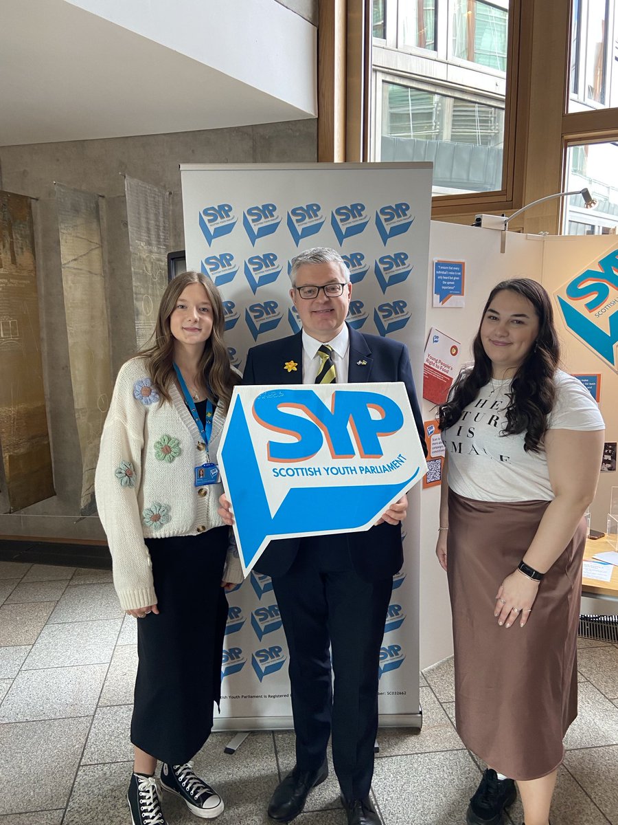 Always enjoy talking to ⁦@OfficialSYP⁩ representatives and pleased Inverclyde has 2 excellent representatives in ⁦@MQuinnMSYP⁩ and ⁦@MayaMcCraeMSYP⁩