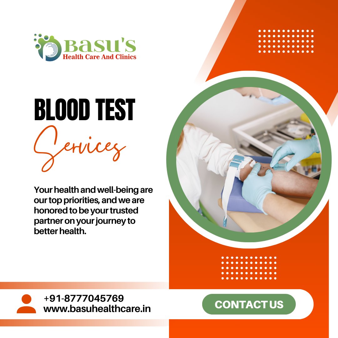 'Experience precision and care with Basu's Health Care: Your trusted destination for accurate blood tests. #HealthMatters' #BasusHealthCare'
Contact Us -
basuhealthcare.in
+91-8777045769
+91-7044432986
.
.
.
.
#healthcare #health #healthcareservice #blood #bloodtest