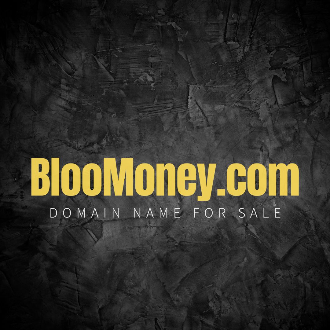 . Domain Name For Sale BlooMoney.com #BlooMoney #Bloo #Money #sports #game #Art #travel #fitness #health #fashion #music #Marketing #Media #News #entrepreneur #socialmedia #Business #Startup #Tech #technology #crypto #bitcoin #cryptocurrency #btc #trading #finance