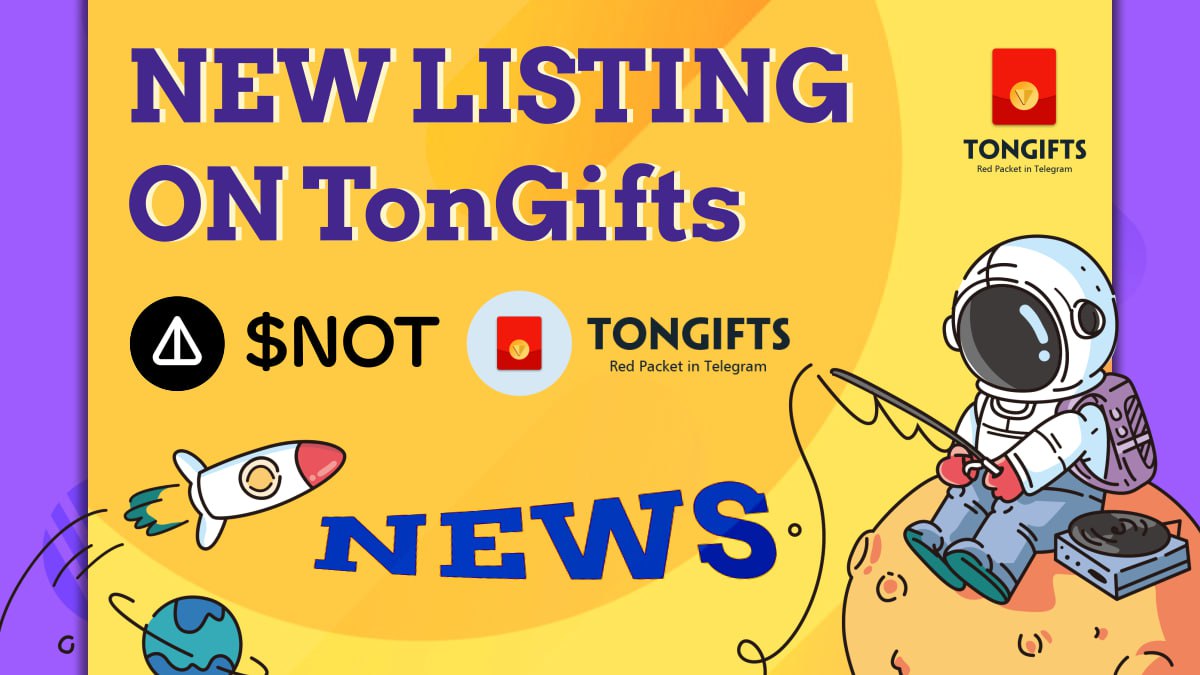 🎉 Exciting news! Congratulations @thenotcoin $NOT on all your success list in exchanges!! As the premier red envelope gifting community app on #Telegram and the @ton_blockchain ecosystem, #TonGifts is set to integrate $NOT into our app! We'll be the first on Telegram to…
