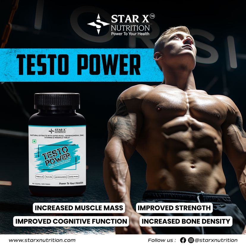 Power up your day with Testo Power! 💪
#TestoPower #Strength #energyboost