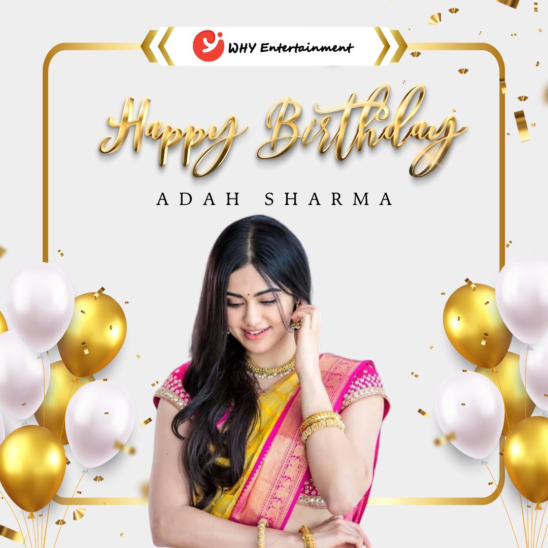 💥✨Happy Birthday, Adah Sharma Khan! 🥳Wishing this talented and vibrant actress a day filled with love, laughter, and unforgettable moments.💥 #HappyBirthdayAdahSharma #AdahSharmaKhan #CelebratingAdah #BirthdayWishes #BollywoodDiva #TalentedActress #BirthdayGirl #StarOfTheDay
