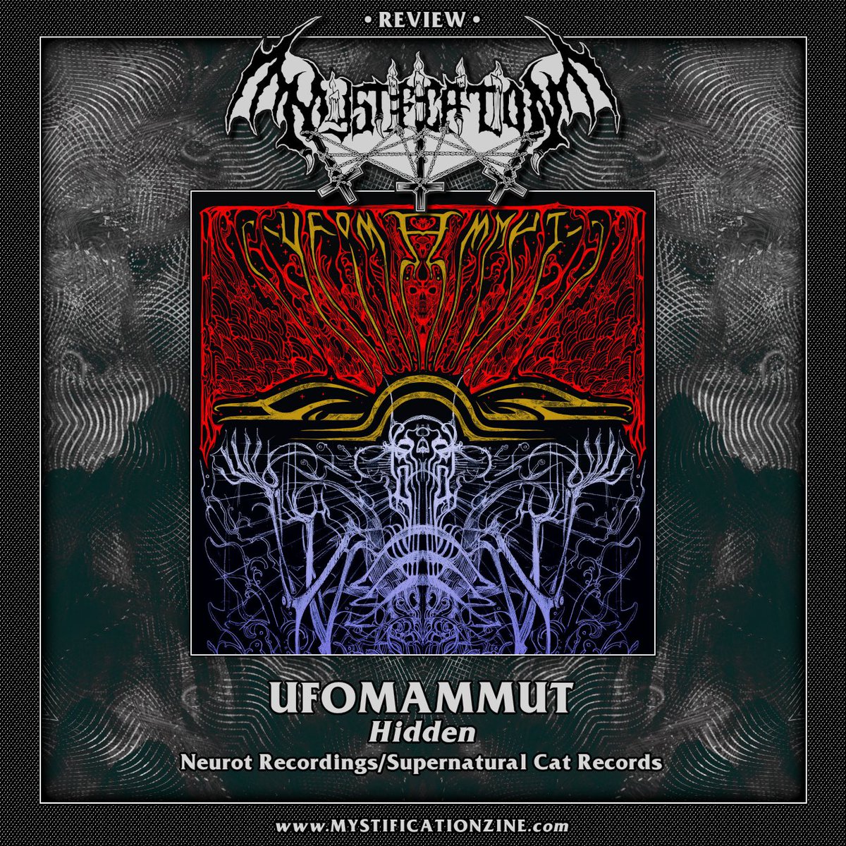 UFOMAMMUT – Hidden (2024) | REVIEW Psychedelic doom/sludge metal from Italy. Tenth LP. mystificationzine.com/2024/05/10/ufo…