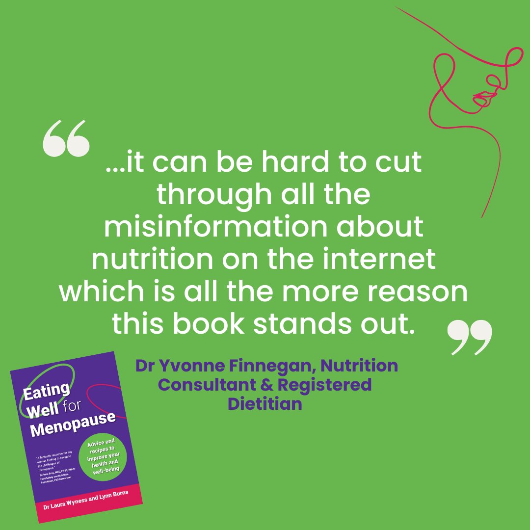 🌟Fantastic feedback on our Eating Well for Menopause book from a fellow Nutrition professional😊 Thank you @YvonneNutrition 📔👉🏻tinyurl.com/mv7sk6bt