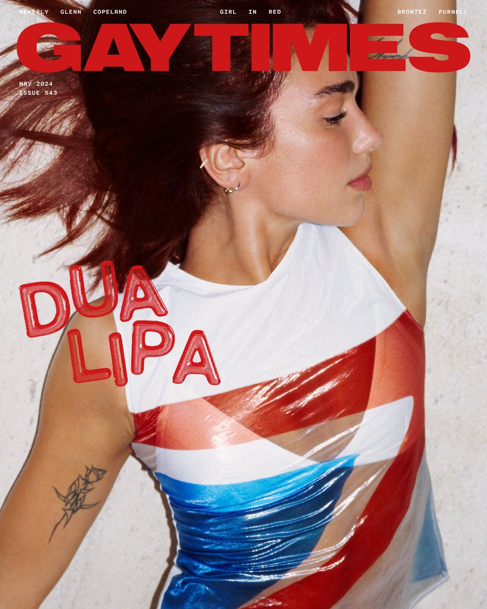 .@DUALIPA has arrived on the cover of GAY TIMES Magazine and she is ready to be radically optimistic ⚡️

⁠With the release of her new album Radical Optimism and her Glastonbury headline slot fast approaching, we caught up with the pop icon to discuss her third album, which…