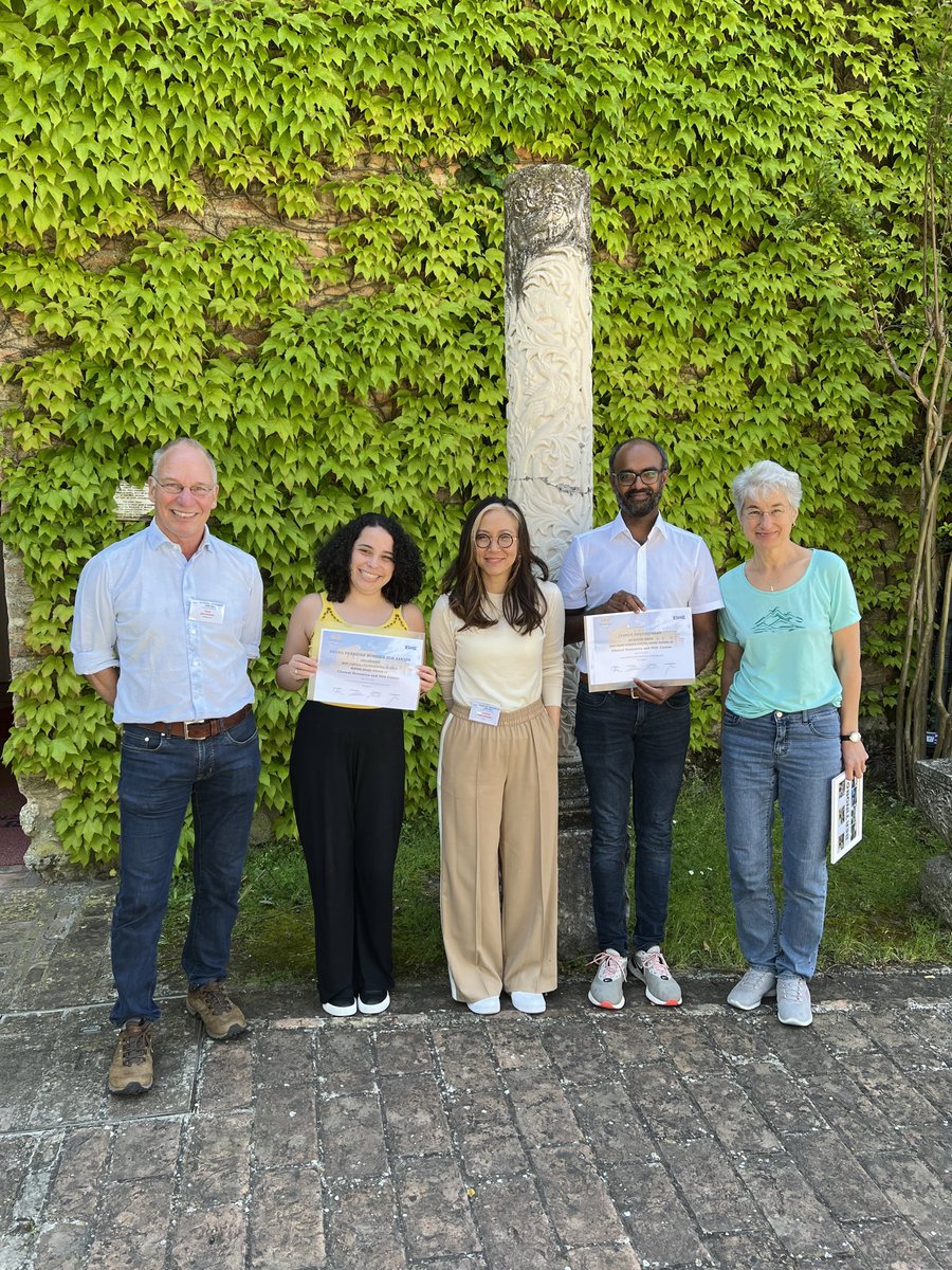 #bertinoro2024 congratulations to our poster price winners!