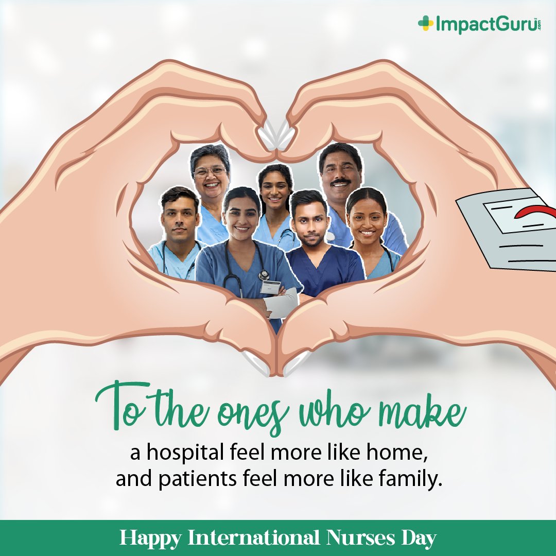 Today, we celebrate the unsung heroes who heal with compassion, comfort with kindness, and care with unwavering dedication. To the nurses who tirelessly serve, your empathy knows no bounds, your expertise saves lives, and your courage inspires us all. Happy #NursesDay!