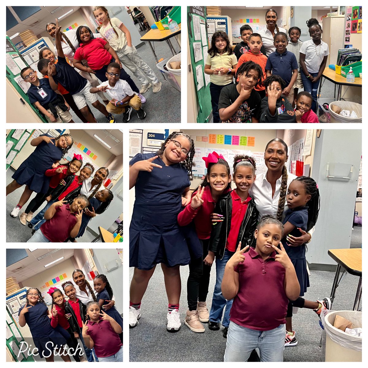 The antics!! 😂😂😂 Mrs. Strauss’ class had to show me that they were all photographers or soon to be influencers 😆 I had blast 💥 @OutleyE