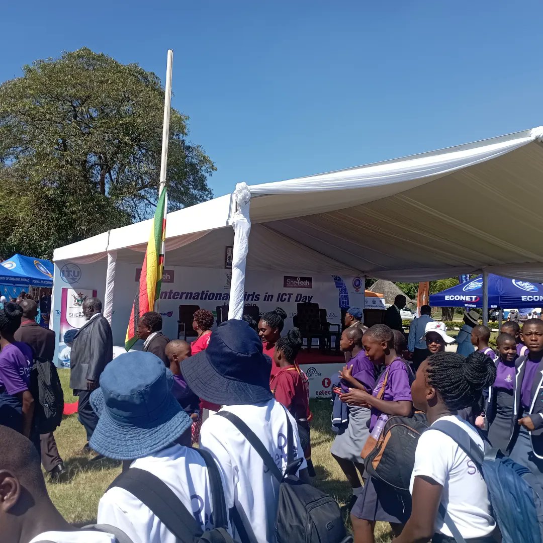 Excited to be part of International Girls in ICT Day celebrations in Mutare! Girls play a vital role in ICT, and we're here to support and inspire them to pursue STEM education. 

Let's break barriers and empower more girls in tech! 💻🚀
#GirlsInICT
#STEMeducation