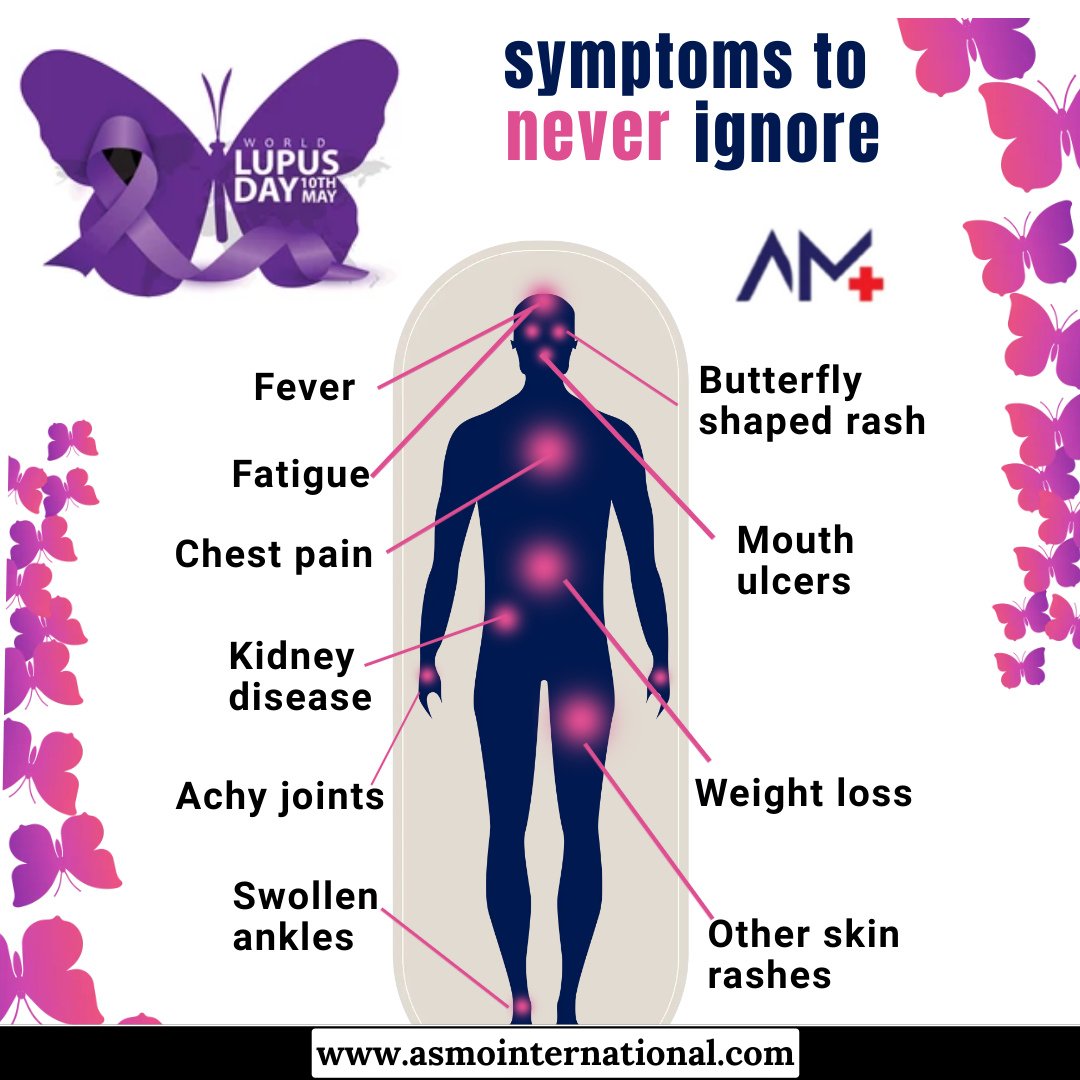 Lupus Symptoms to Never Ignore . bit.ly/3nHERKo . #lupus #lupusproblems #lupusflare #lupusawareness #lupuswarrior #lupuslife #lupuswarriors #lupussupport #lupussucks #lupusfacts #chronic #asmointernational #asmohealth #asmomedicines #asmocare #asmoresearch #asmo