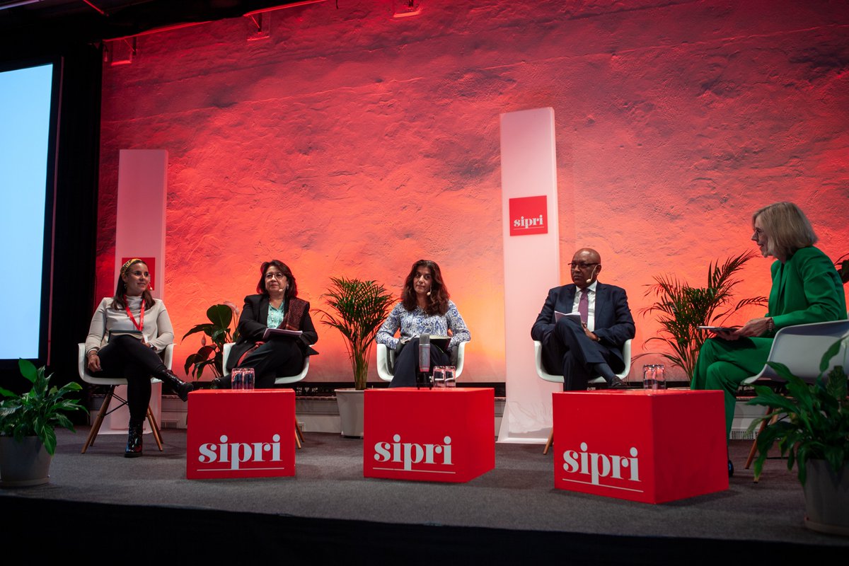 Did you miss SIPRI’s live stream for the closing panel of the 2024 #SthlmForum on ‘Intersecting crises, joined-up solutions’? 📺 Watch it here ➡️ youtu.be/He0QmrjMJXE?si…