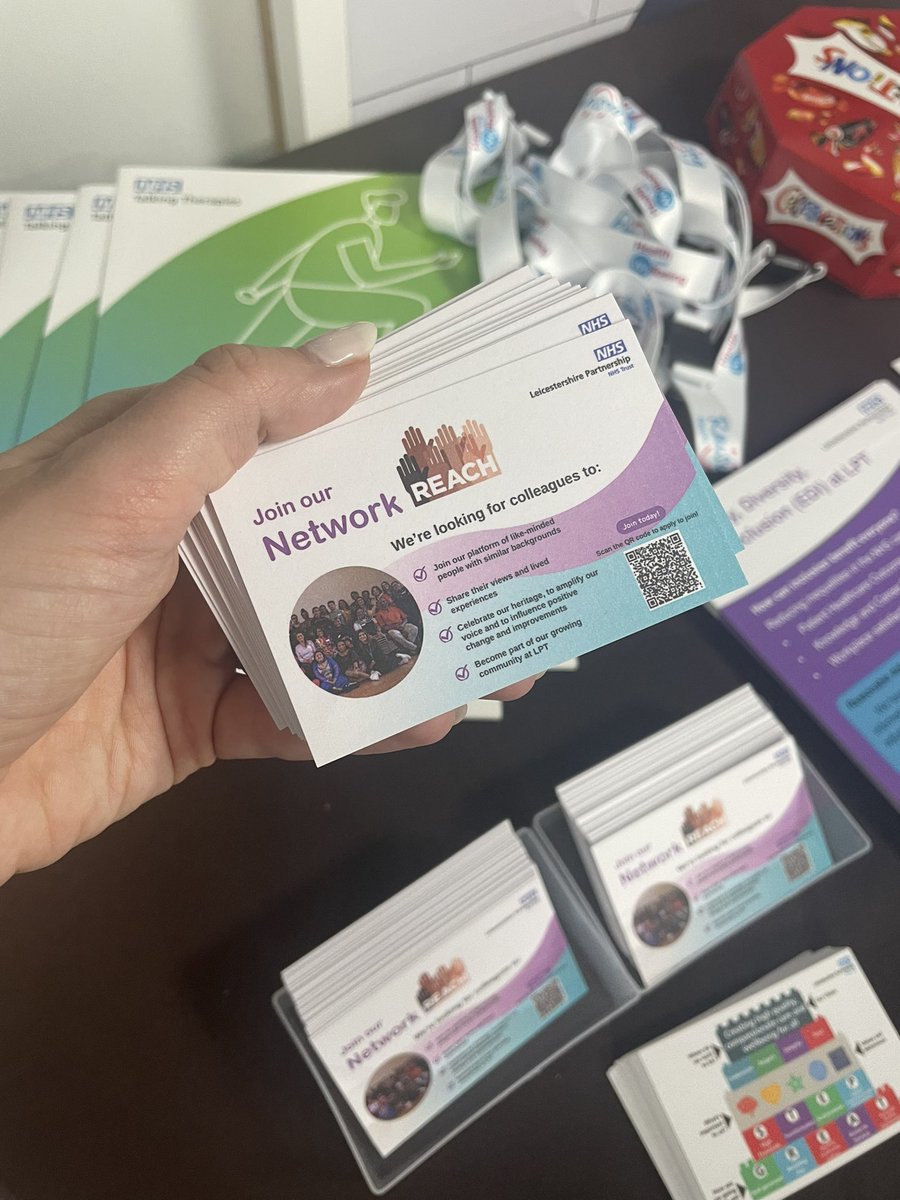 Jessica Clarke-Wheatley (@jclarkewheatley) on Twitter photo A really positive day so far promoting the importance of our staff networks - in particular the REACH network - at our in person event for International Nurses Day! ☀️🙏🏼
#staffengagement
#weareLPT
<a href="/LPTnhs/">Leicestershire Partnership NHS Trust</a>
<a href="/LPTHWB/">Health & Wellbeing Team</a>
📍NSPCC Training Centre A really positive day so far promoting the importance of our staff networks - in particular the REACH network - at our in person event for International Nurses Day! ☀️🙏🏼
#staffengagement
#weareLPT
<a href="/LPTnhs/">Leicestershire Partnership NHS Trust</a>
<a href="/LPTHWB/">Health & Wellbeing Team</a>
📍NSPCC Training Centre
