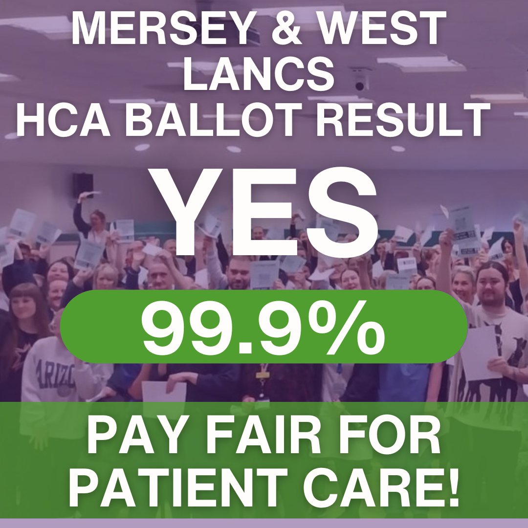 They've done it.🤩 Over 700 NHS workers sending a clear message to @MWLNHS 💪 Pay Fair for Patient Care!