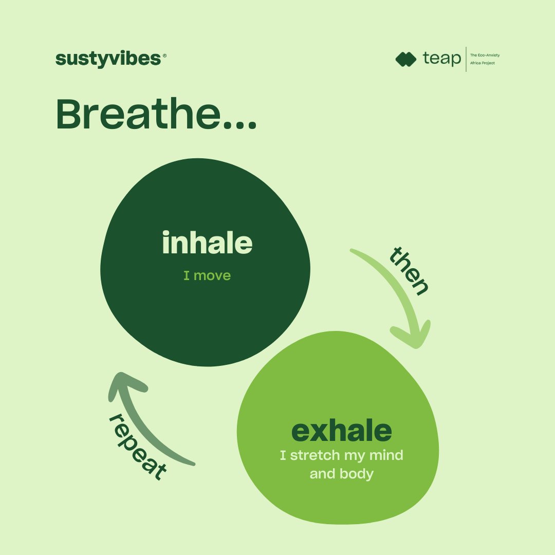 Movement is a sure way to connect our bodies and minds. whether dancing through the day or taking a mindful walk, every step forward is a step toward better mental well-being. #TEAPAfrica #Wellbeing #Breath #MentalHealthMonth #Love