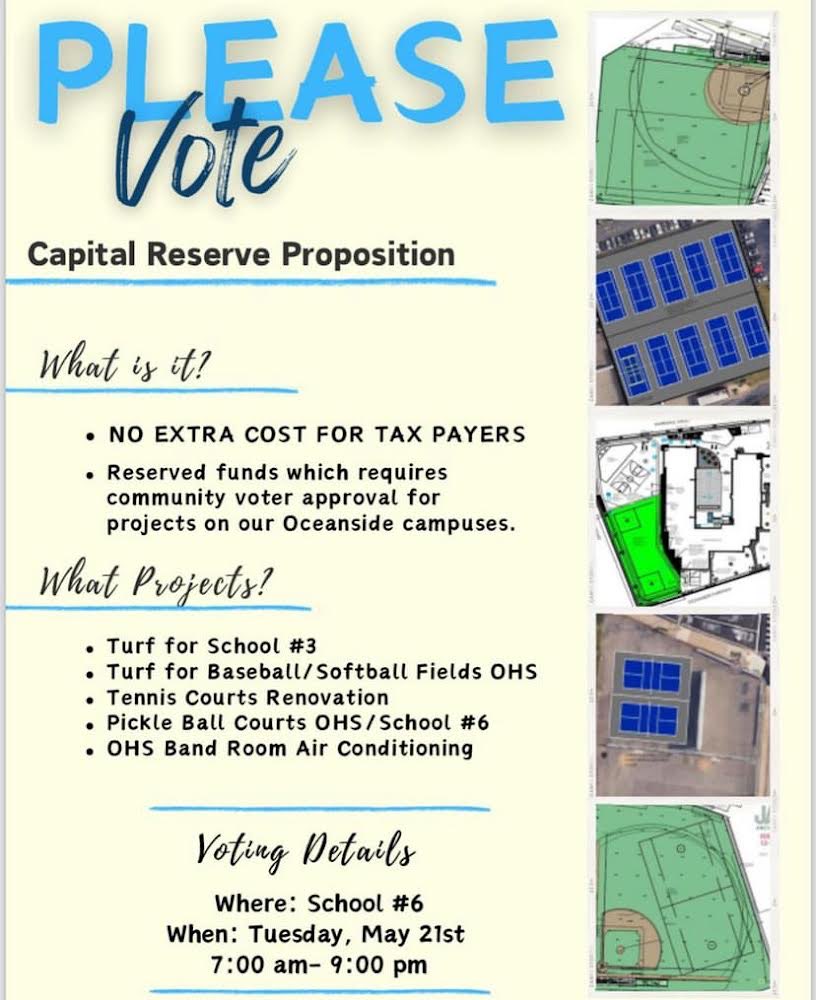 Be sure to vote Tuesday May 21!