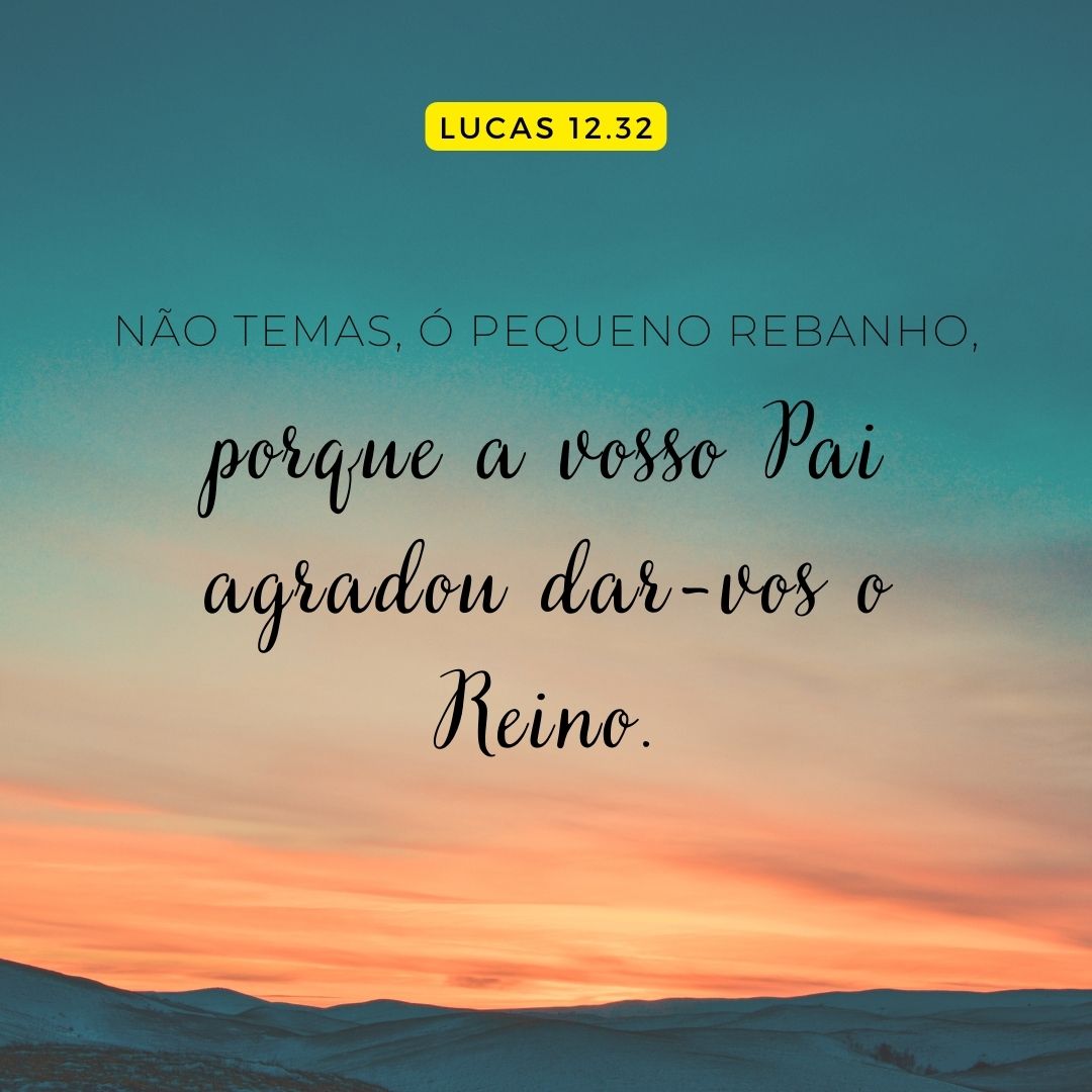 🙌A PAZ DO SENHOR POVO ABENÇOADO 🙌 Pra que o medo? Pra que a angústia? Não tenhas medo... Nosso Pai nos deu o Reino. Ótima sexta feira para todos nós. #Deusnocomando #ReinoDeDeus #10mai24