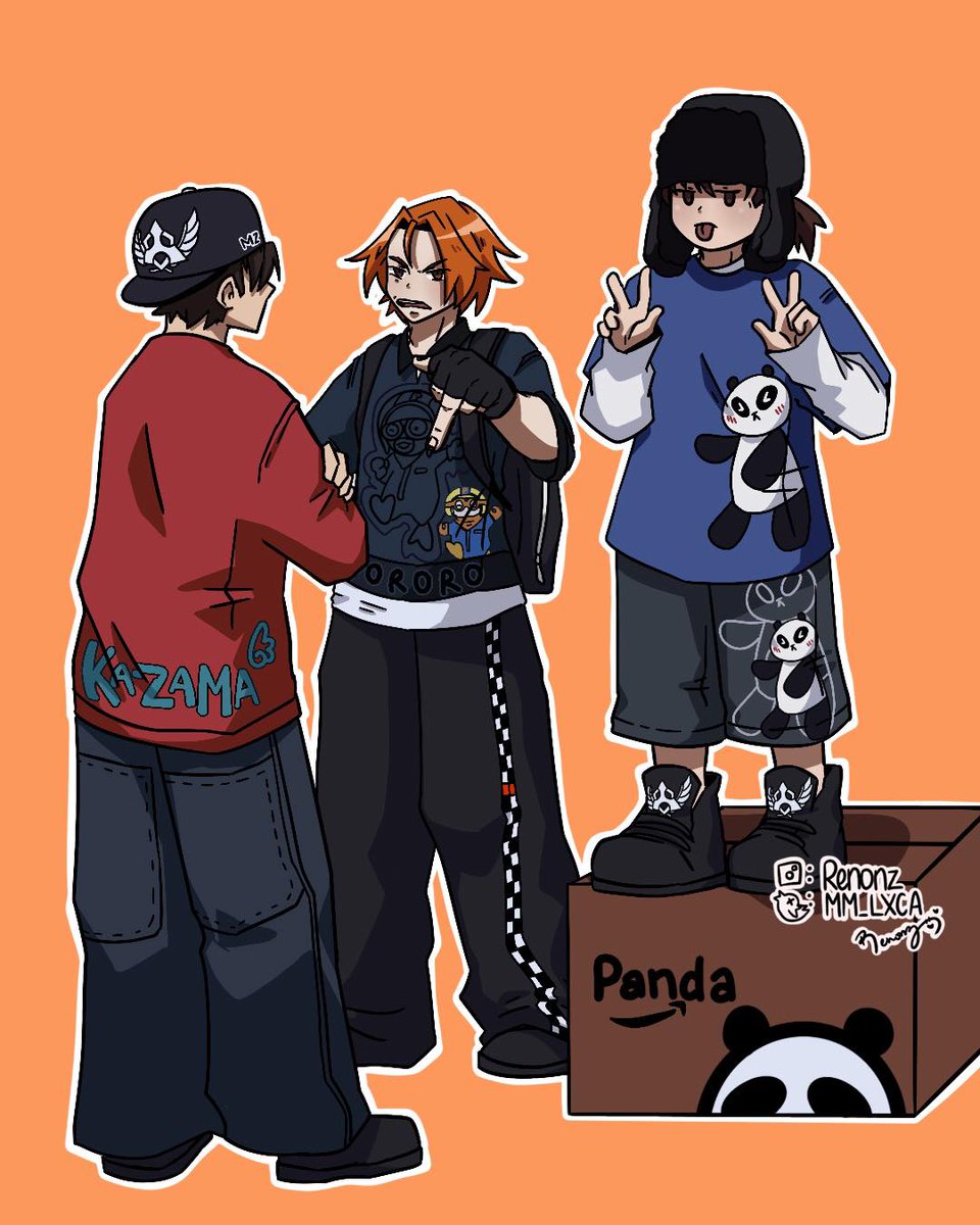 Jin, Hwoa + Xiao 🖕✌️🐼
#tekken #jinkazama #hwoarang #lingxiaoyu