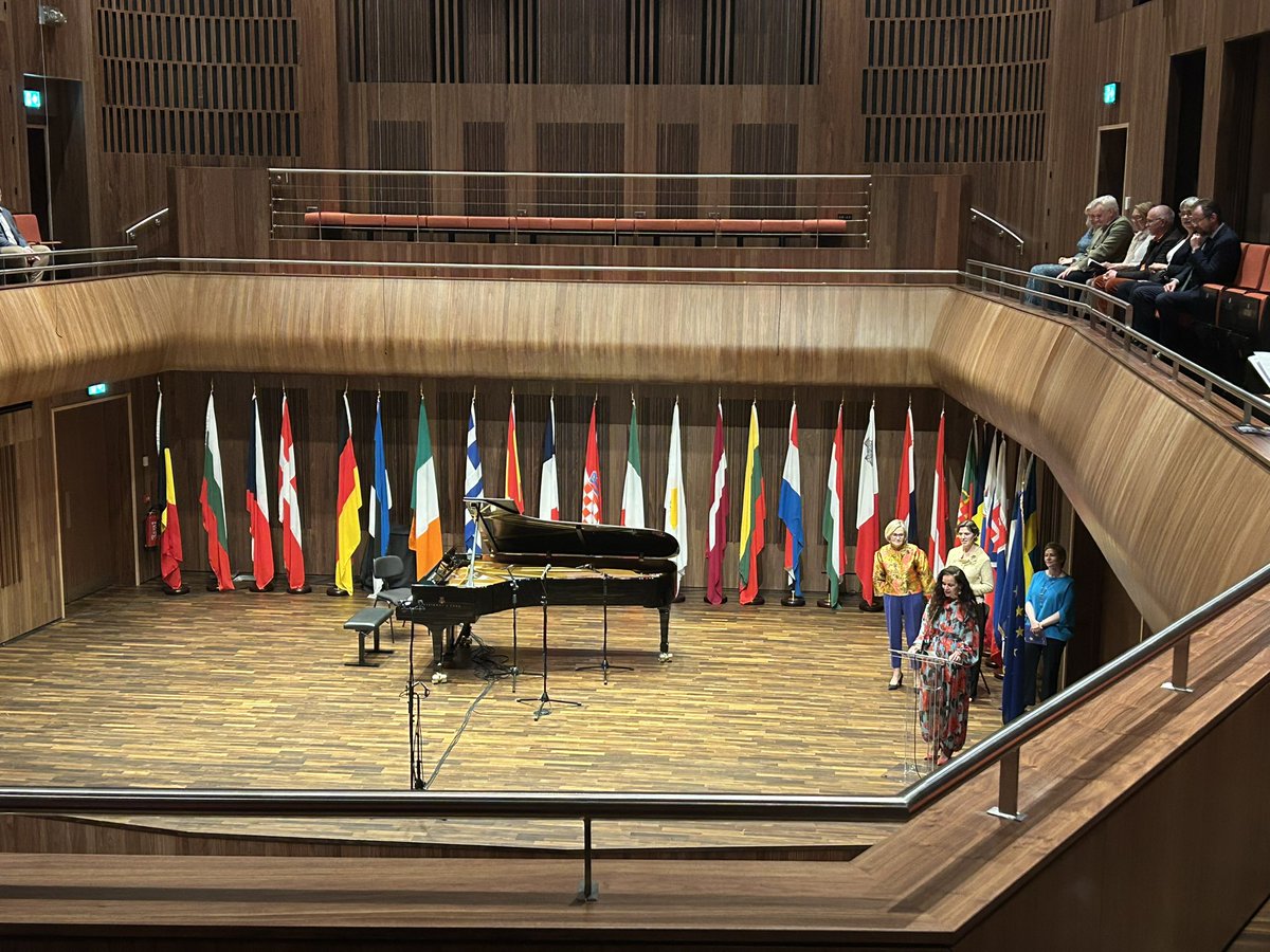 🎼Thanks to @EU2024BE, #EuropeDay 🇪🇺was extra special for us this year! Thrilled to have marked it with an exquisite concert here in #Dublin, showcasing young talent from 🇮🇪#Ireland and 🇧🇪 #Belgium 💪 🙏 @RIAMDublin @C_R_L_G @Conserv_antw @EPinIreland @eurireland @RTElyricfm