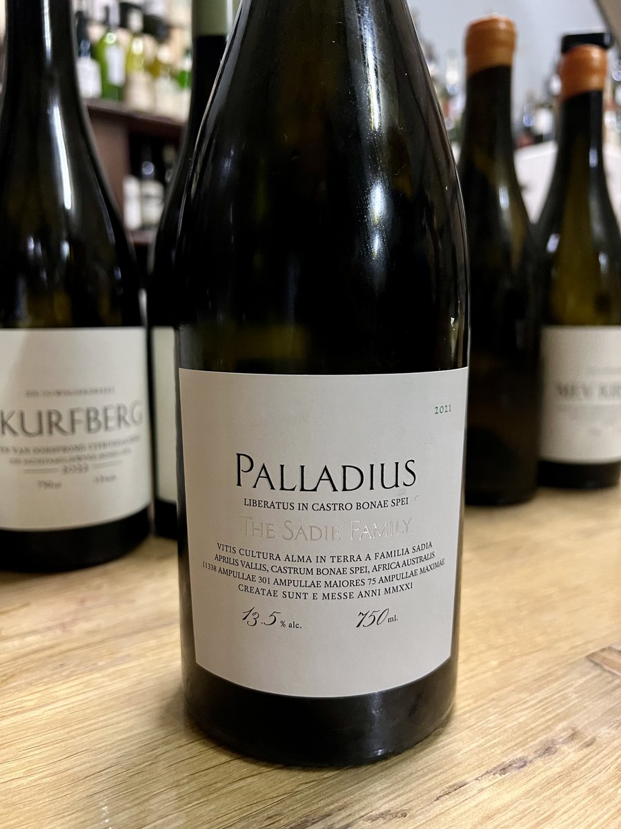 Spent yesterday afternoon with Eben Sadie of Sadie Family Wines in Swartland, South Africa—one of the most inspiring and thought-provoking visits in my long wine career. For <a href="/TheWineInd/">The Wine Independent</a> readers, I've got a fascinating article on Eben and his wines in the pipeline.