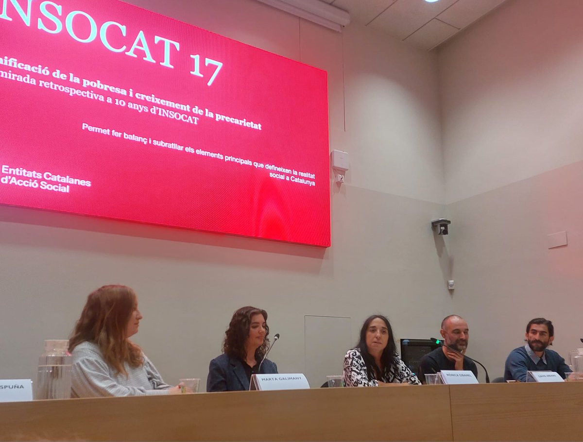 Avui la Mònica Gibanel, directora del @cinfants_salt , ha participat en la #VIIJornadaAccióSocial, abordant la cronificació de la pobresa des de la perspectiva de la infància, el jovent i les famílies.