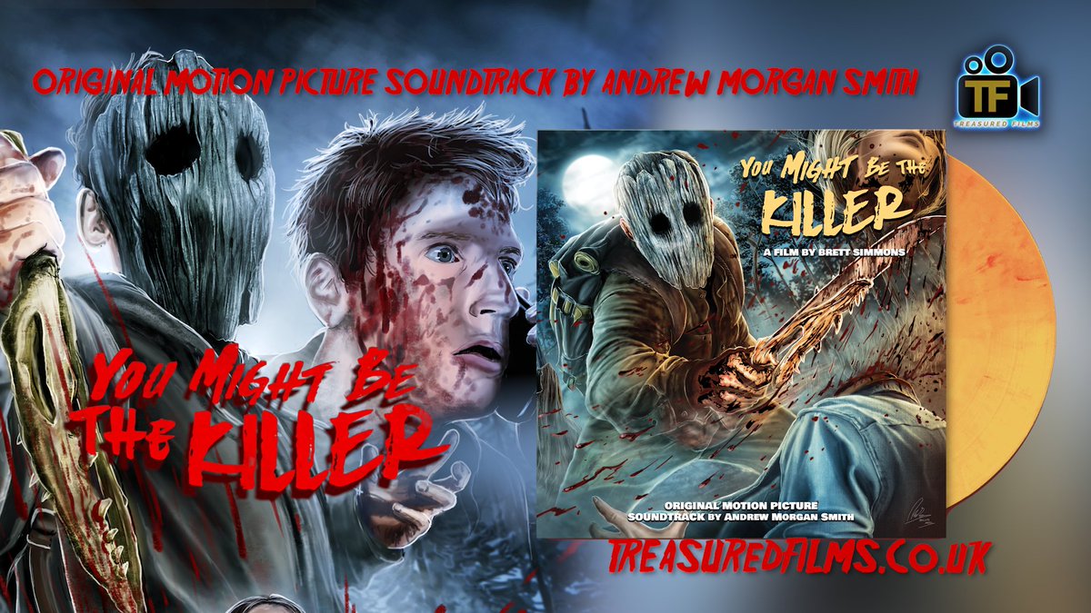 TFS005: YOU MIGHT BE THE KILLER now up for PRE-ORDER! Brett Simmons' 2018 mega-gory comedy meta-slasher starring Alyson Hannigan & Fran Kranz in this deluxe Blu-ray loaded with extras - PLUS TFSLP002: YMBTK -OST Vinyl LP. Check th bundles on offer here: treasuredfilms.co.uk/pre-orders