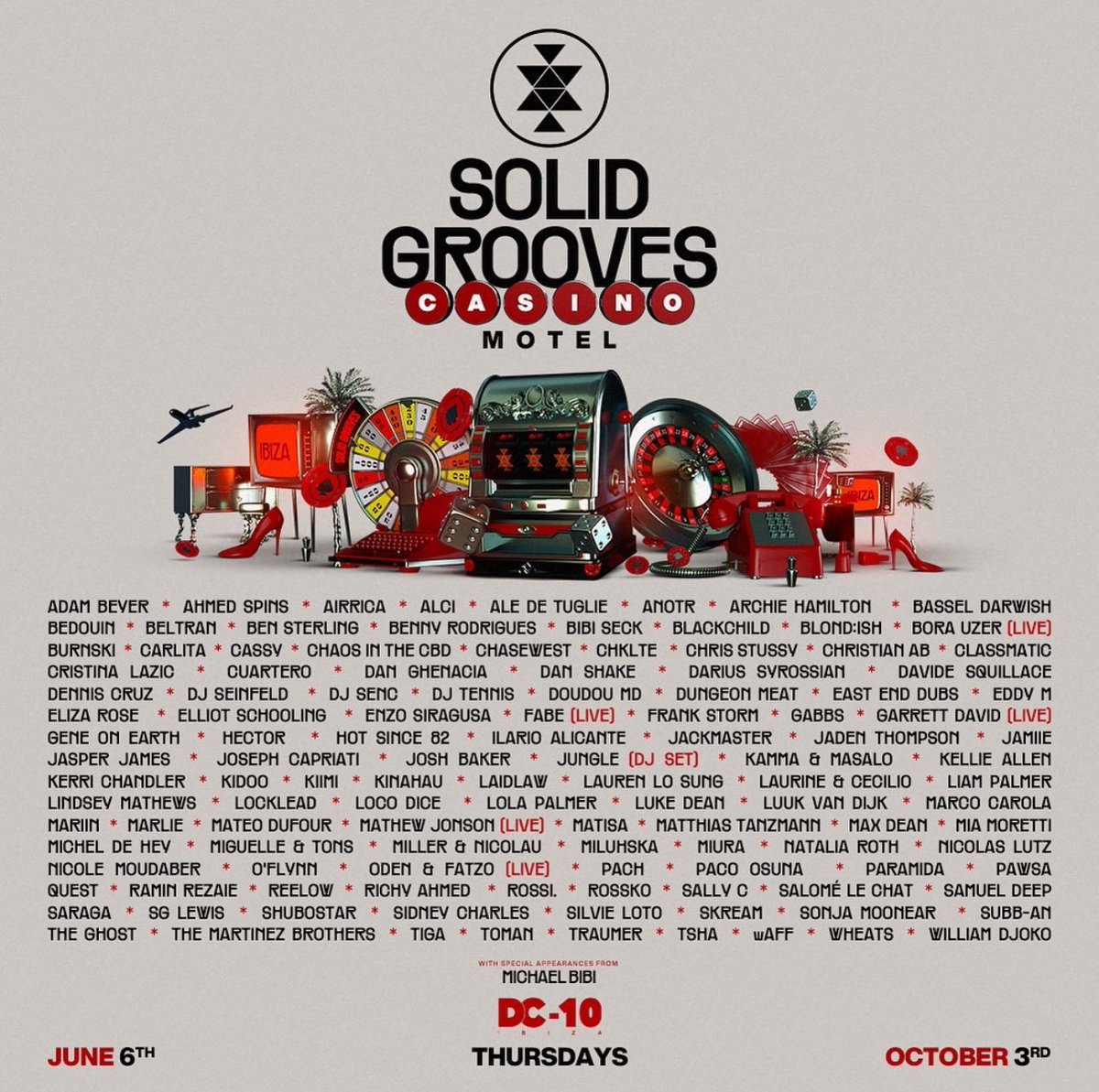 SOLID GROOVES 🥲 DC-10 🎰 IBIZA