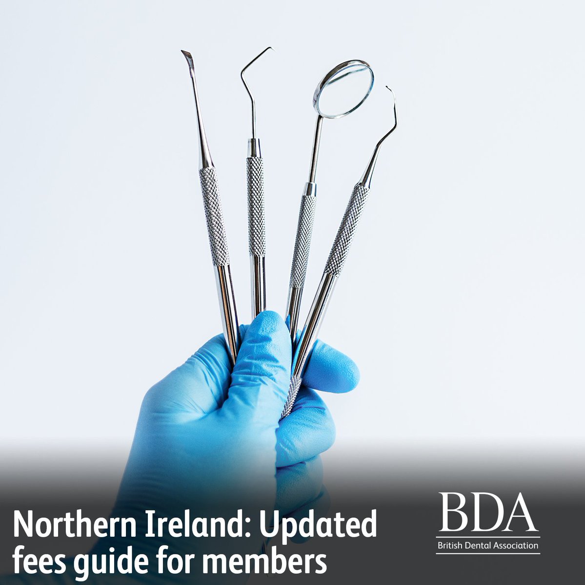 We have created a new fees guide for members in Northern Ireland. Download it here: whttps://www.bda.org/news-and-opinion/news/northern-ireland-updated-fees-guide-for-members/ #BDAinNorthernIreland #BDAinNI