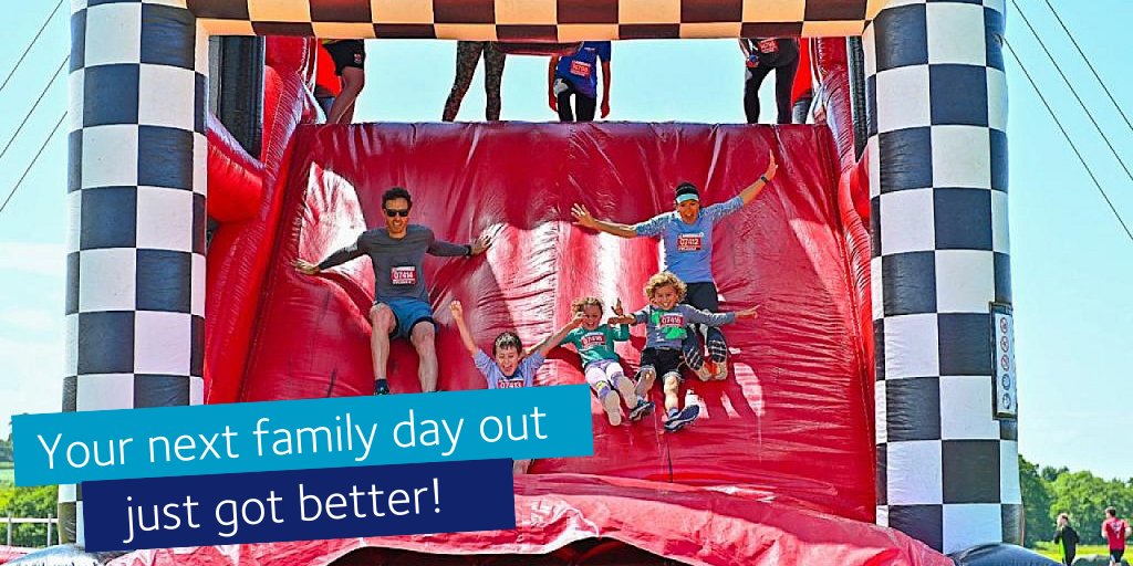 ☀️What better excuse than the hot weather on the horizon to get the family out for a day of excitement and inflatable fun. Choose from 2.5k, 5k, 10k or 15k. Register today 👉🏼 pah.org.uk/inflatable #inflatablerun #obstaclecourse #guildford