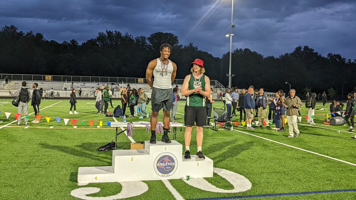 2024 MCPS Shot Put and Discus Champion - Xavier Rivers from THE WEST 🐆🙅🏾‍♂️ Continue to 'Raise the bar'